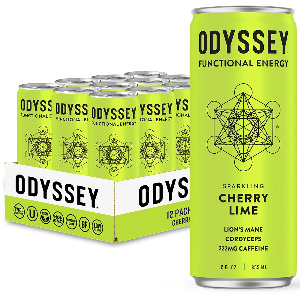 Lime Country LC Streamer 0.6 ② ODYSSEY 222 - High Potency Lions Mane, Cordyceps, Ginseng