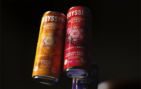 Odyssey Wellness, Nexty Award Finalist, to Unveil Two New Flavors of Sparkling Energy + Focus Adaptogenic Mushroom Beverages at Expo West