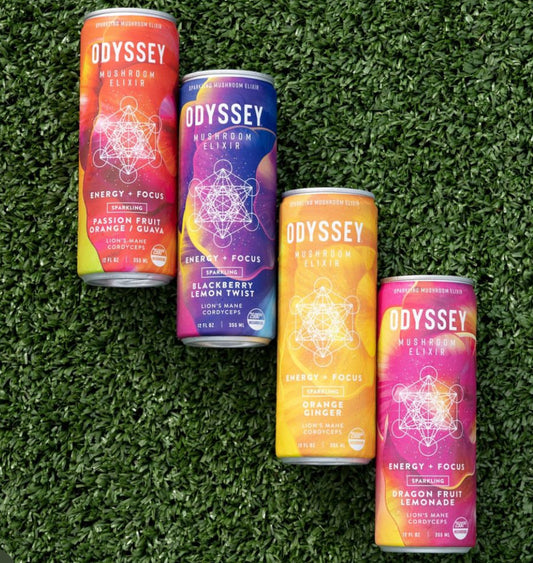 Odyssey Wellness Launches Line of Organic, RTD Functional Mushroom Elixirs  Poised to Disrupt $208B Global Functional Beverage Category, Burgeoning $16.83B Functional Mushroom Market in US