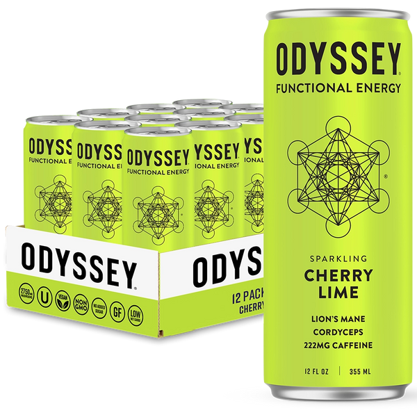 ODYSSEY 222 - High Potency Lions Mane, Cordyceps, Ginseng